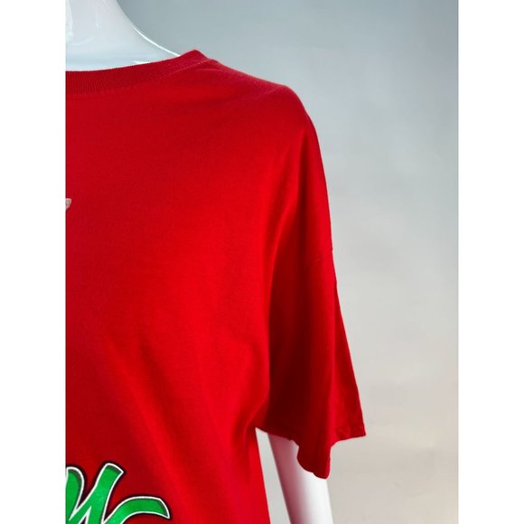 DEC 25TH Merry Christmas Cat Tree Ugly TShirt Contest XL RED COTTON - Picture 5 of 16